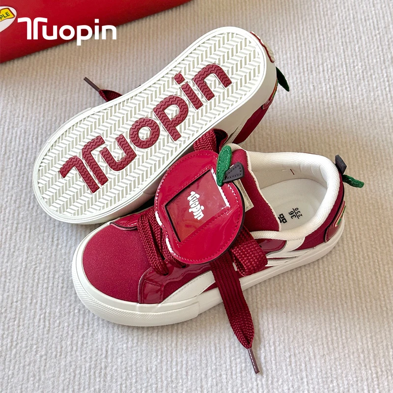 明星同款鮀品正版情侣鞋子2025新款爆款小众百搭红色德训鞋痛鞋