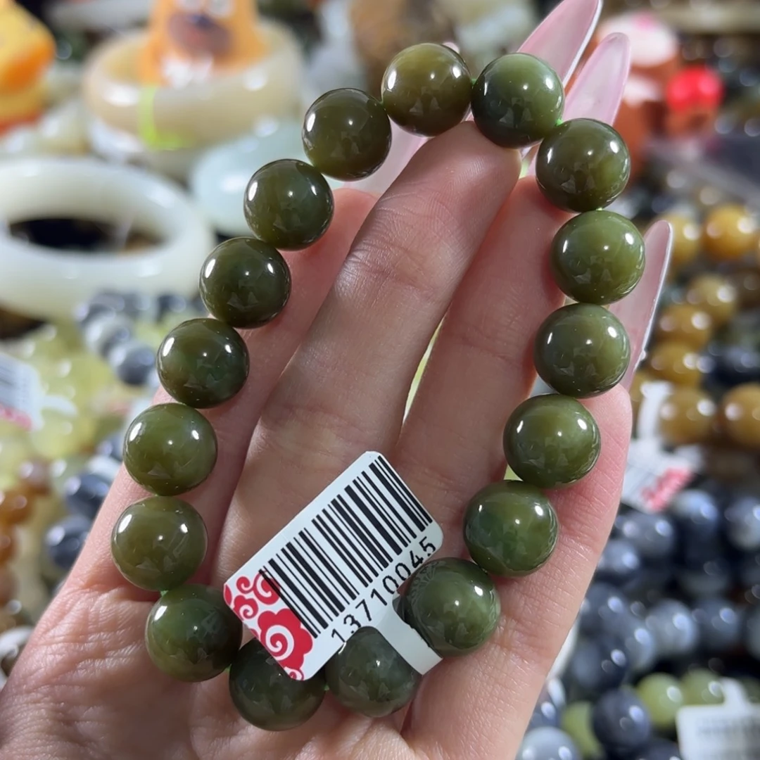 和田玉未镶嵌手链145