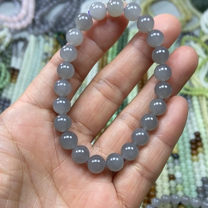 和田玉未镶嵌手链8