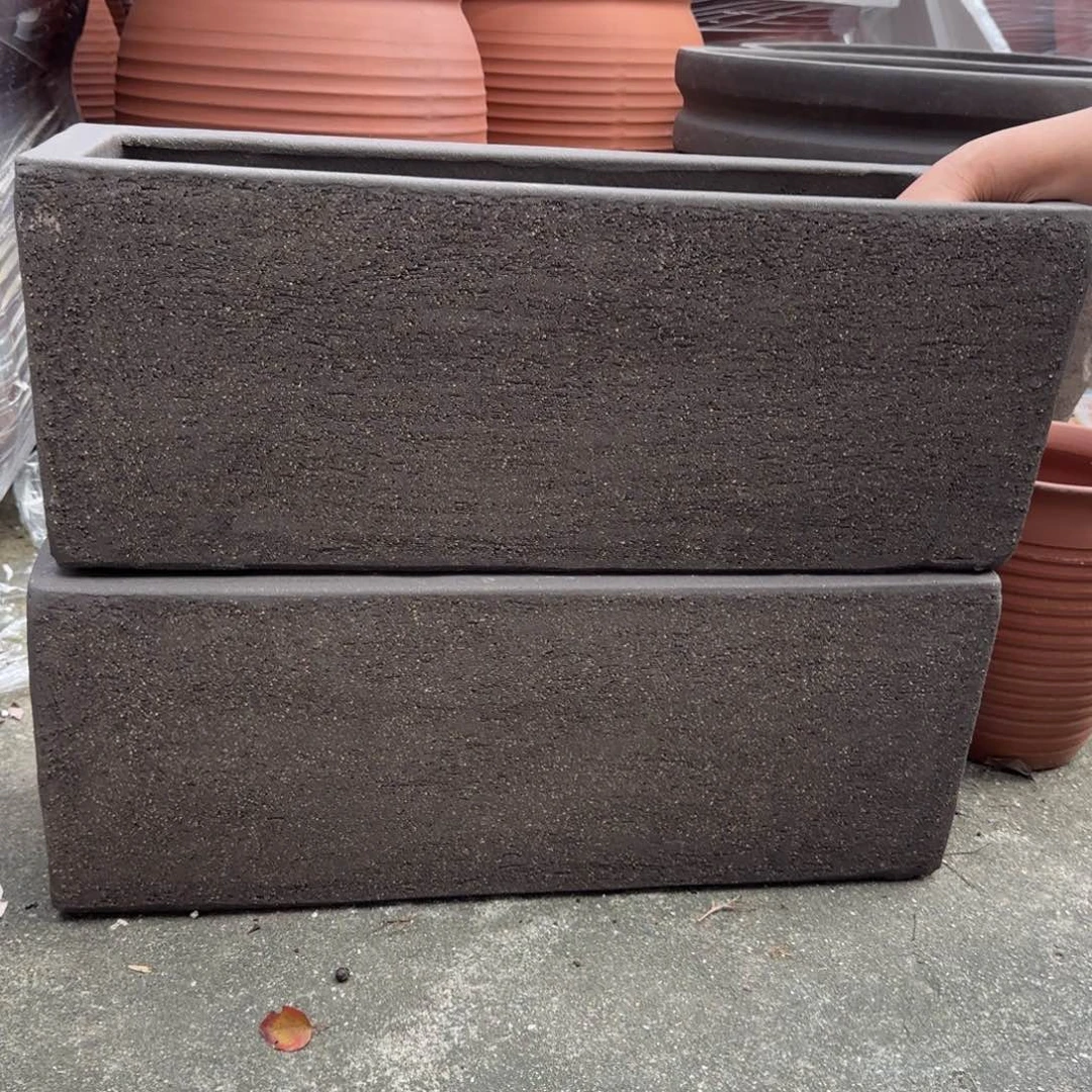 紫砂花盆长63高24宽24宜兴粗陶菜菜纸箱