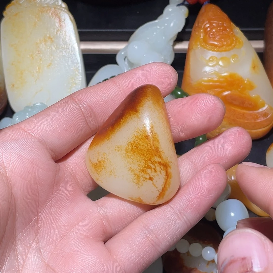 特***个和田玉未镶嵌挂件