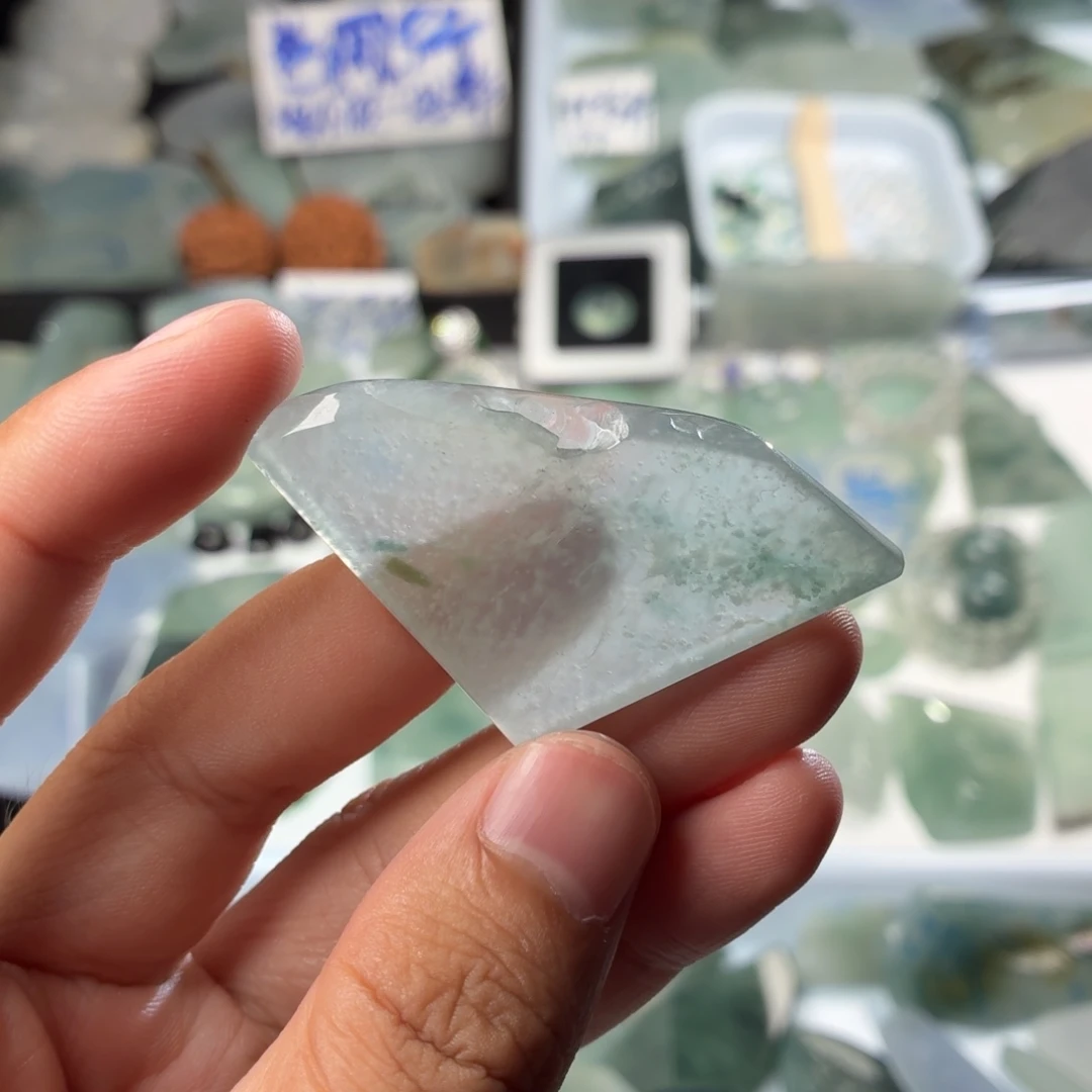 未镶嵌定制翡翠天然缅甸翡翠a货正冰打底包工手工精工