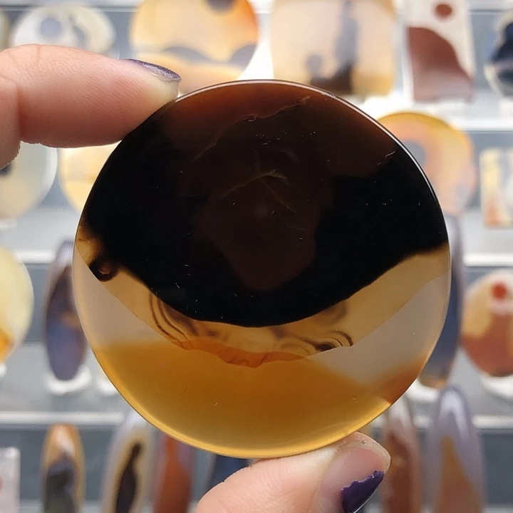 玛瑙/玉髓合金颈饰73