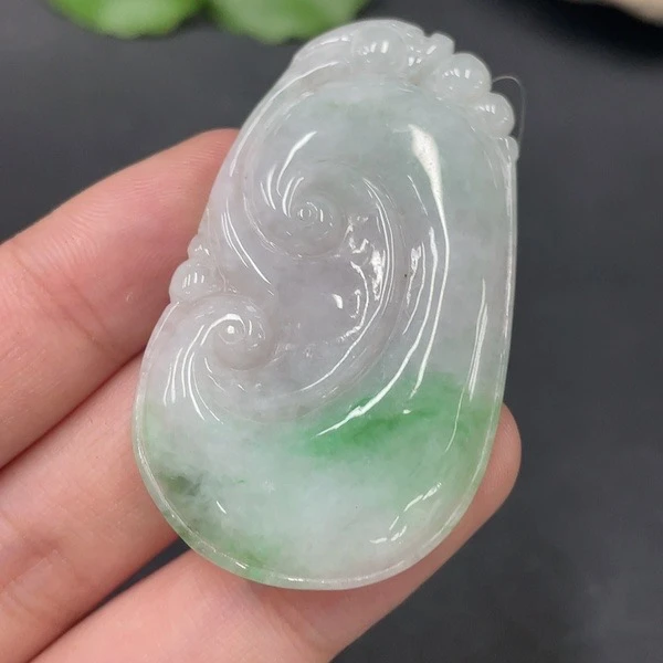 S12-天然A货翡翠-如意