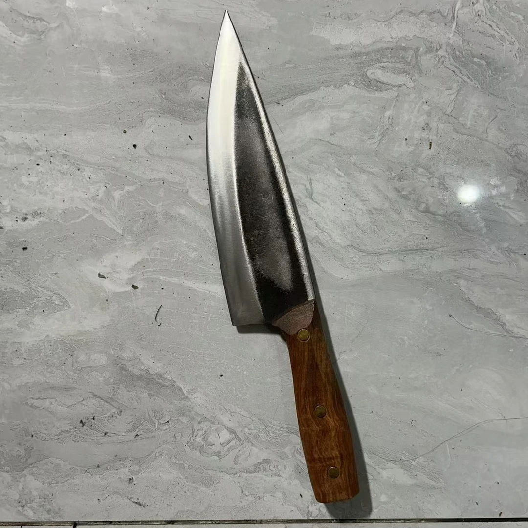 真手工锻打全钢分割刀