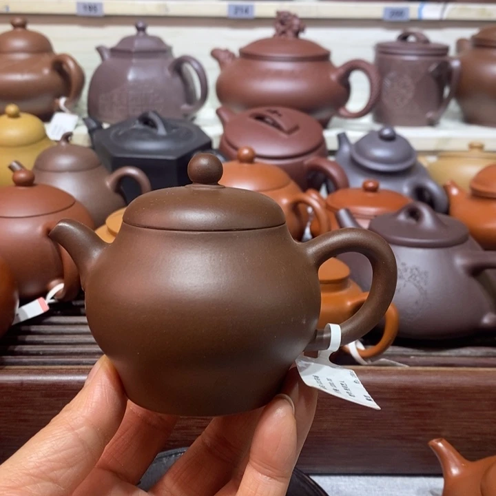 大***方紫砂茶壶微瑕处理一把