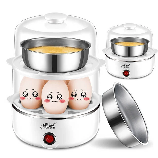 煮蛋器 蒸蛋器 7-21蛋大容量煮蛋器 早餐机小型蒸鸡蛋羹家用新品