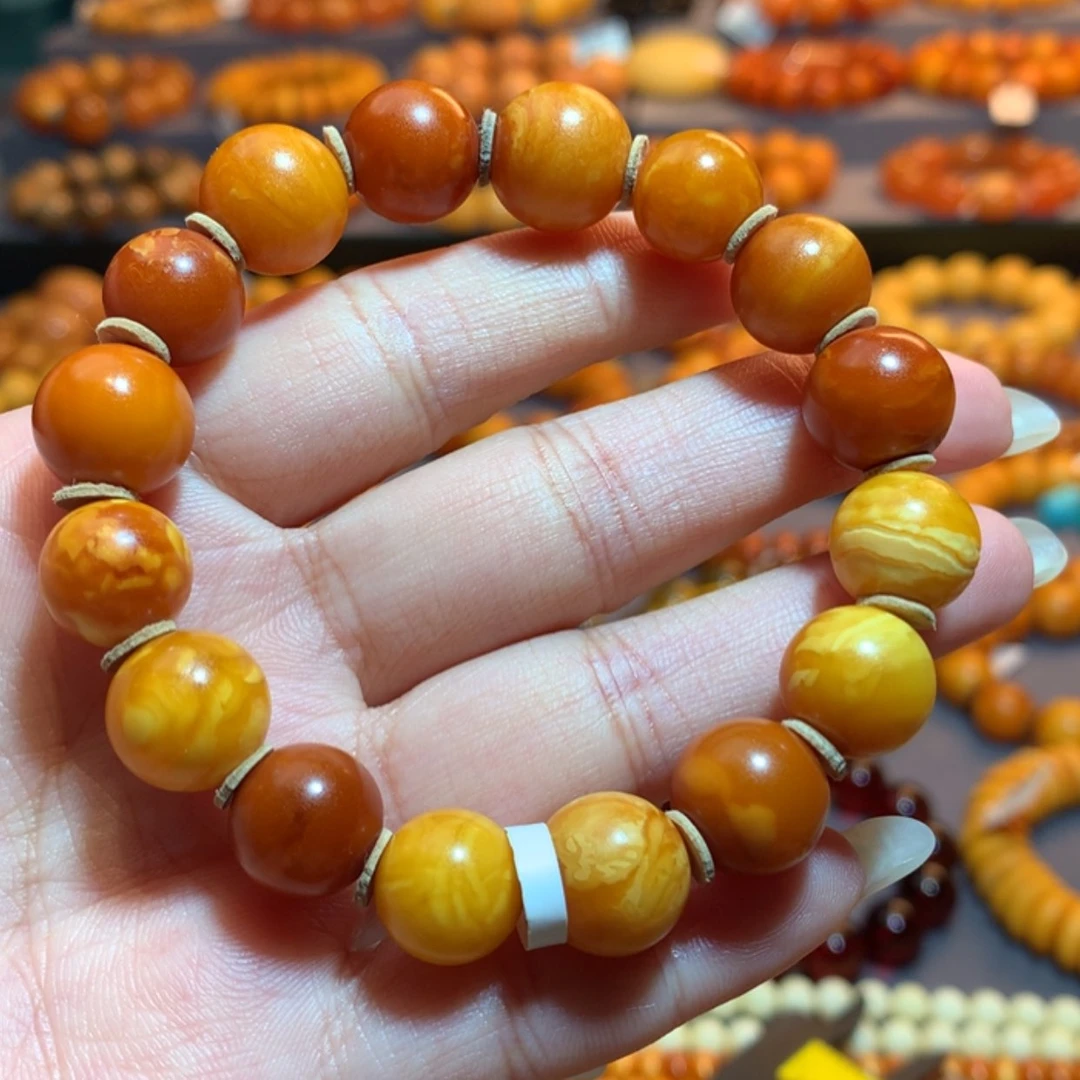 【闪购商品】手串蜜蜡未镶嵌蜜蜡手串