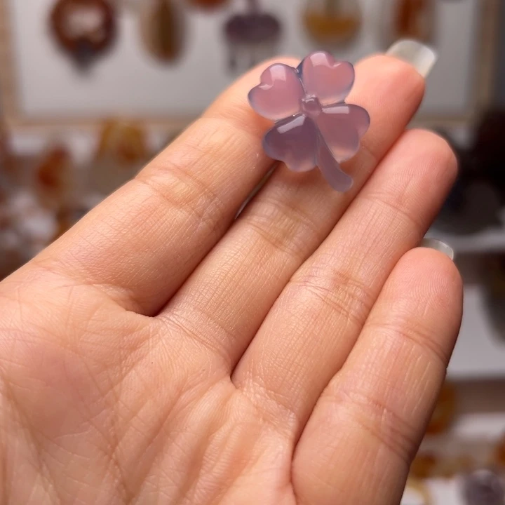 玛瑙/玉髓合金吊坠