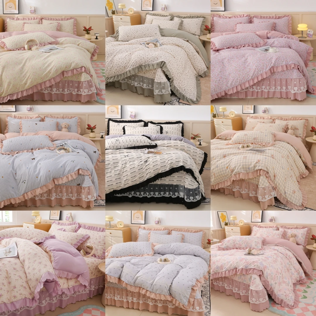 【新品测款 仅售今天】【夏季A+超柔双层纱床裙套件+夏被】婴童母婴级