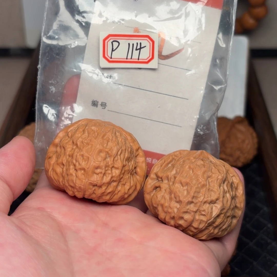 把件文玩核桃42南瓜墩114号