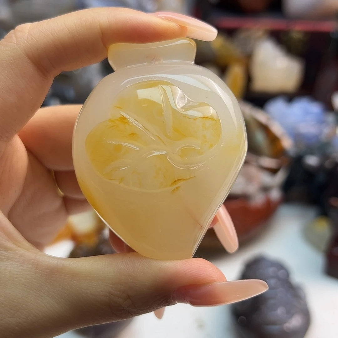 玛瑙/玉髓合金颈饰