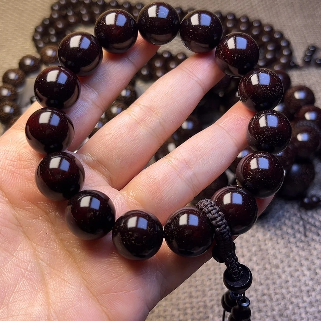 檀香紫檀（小叶紫檀）1.5 15颗多星