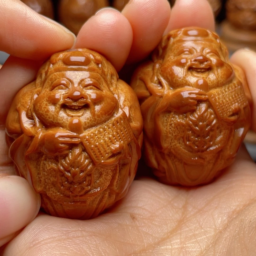 吊坠橄榄核算盘龙财手球3.5