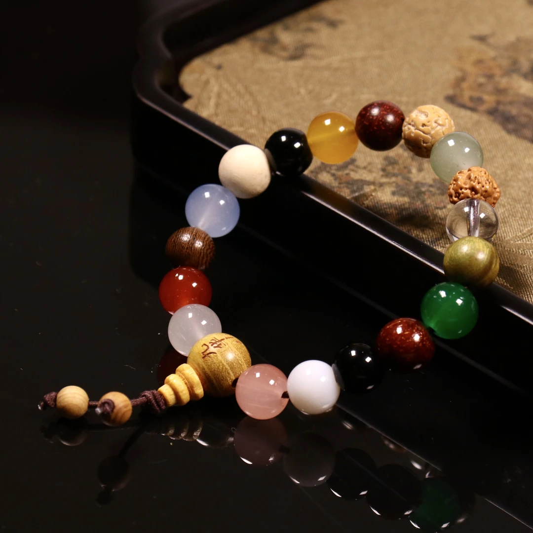 【九华造物】好礼18籽多宝菩提10mm手串 FL00005