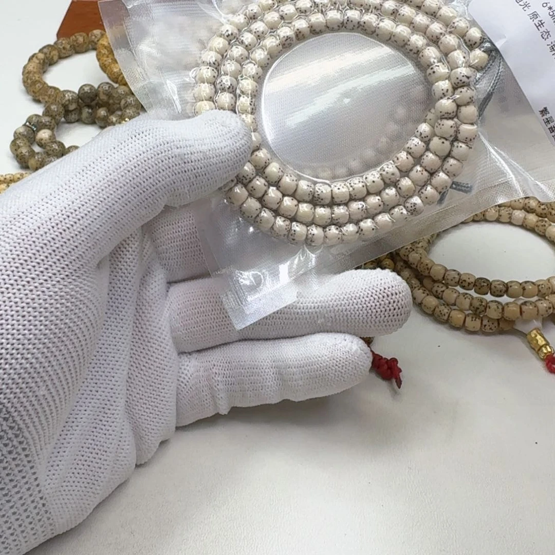 星月菩提手串15尊宠白星月半壁6左右108