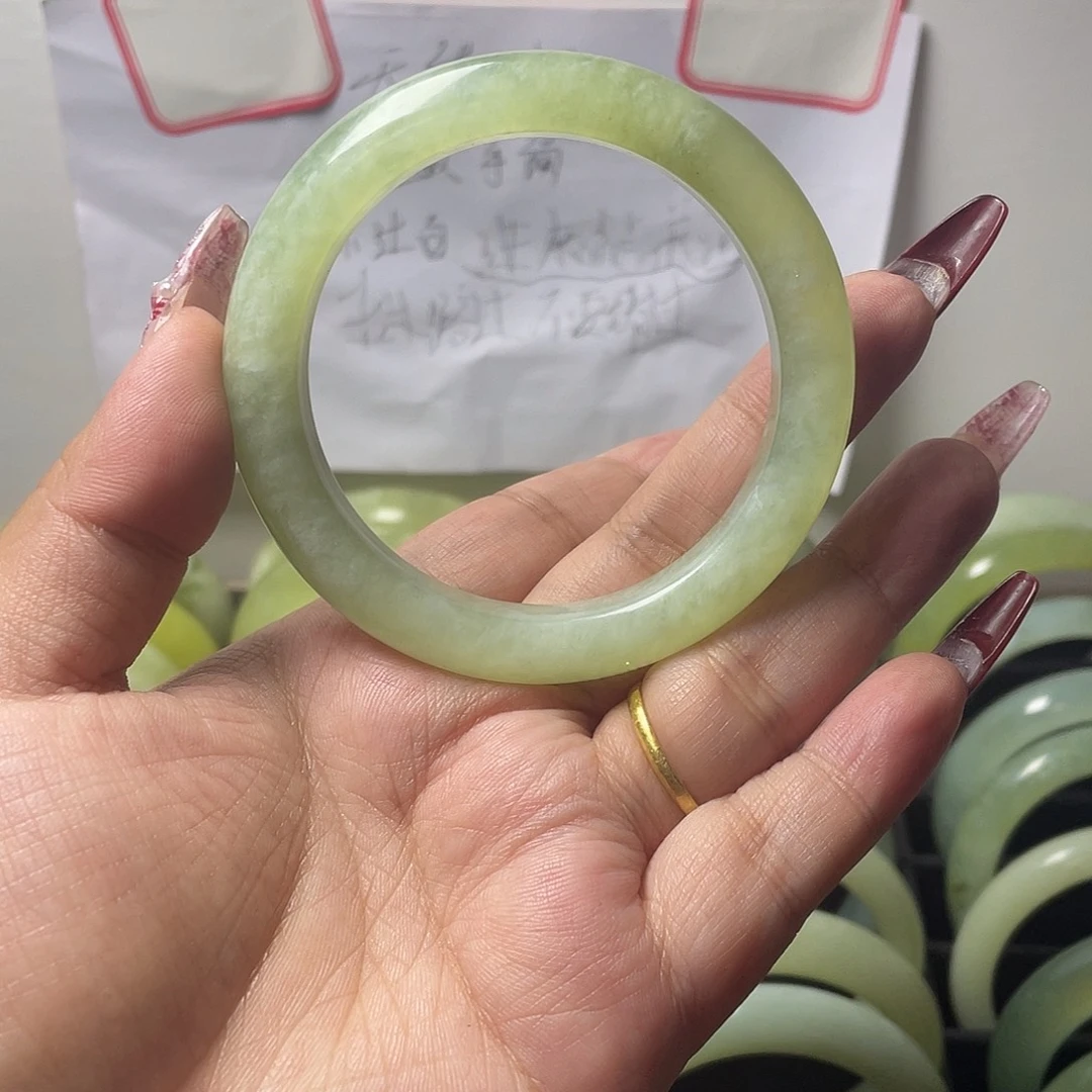 合金蛇纹石玉手镯