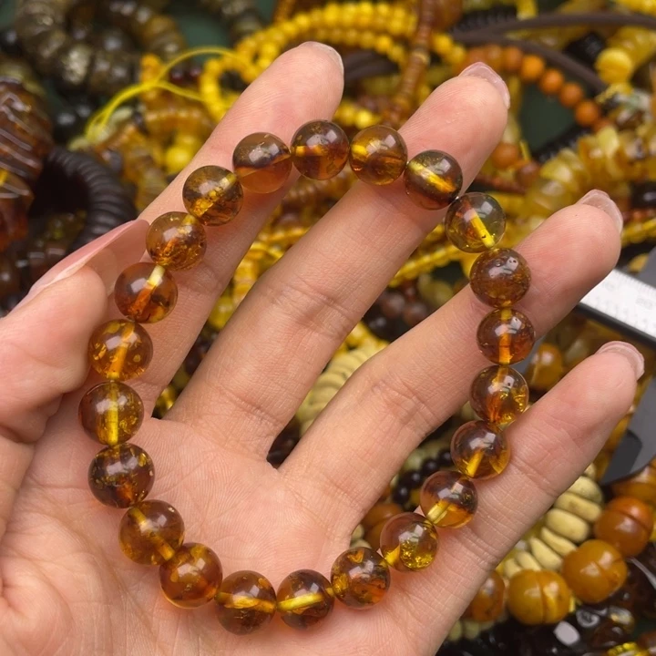 琥珀未镶嵌珠宝奇石