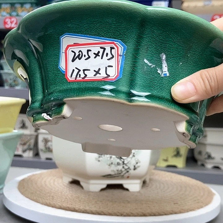 紫砂花盆正*?紫砂花盆