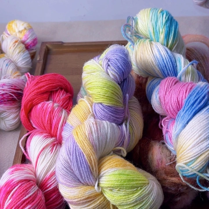 羊毛羊毛花包六个