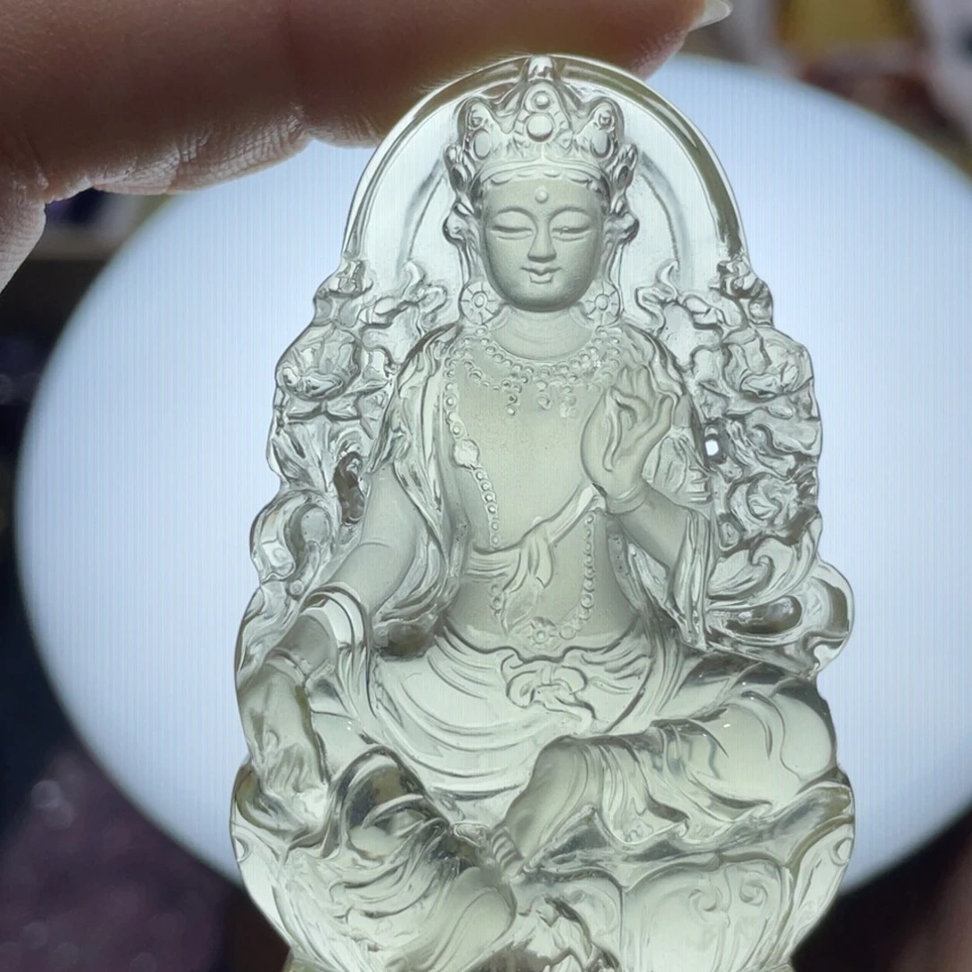 水晶颈饰未镶嵌定制