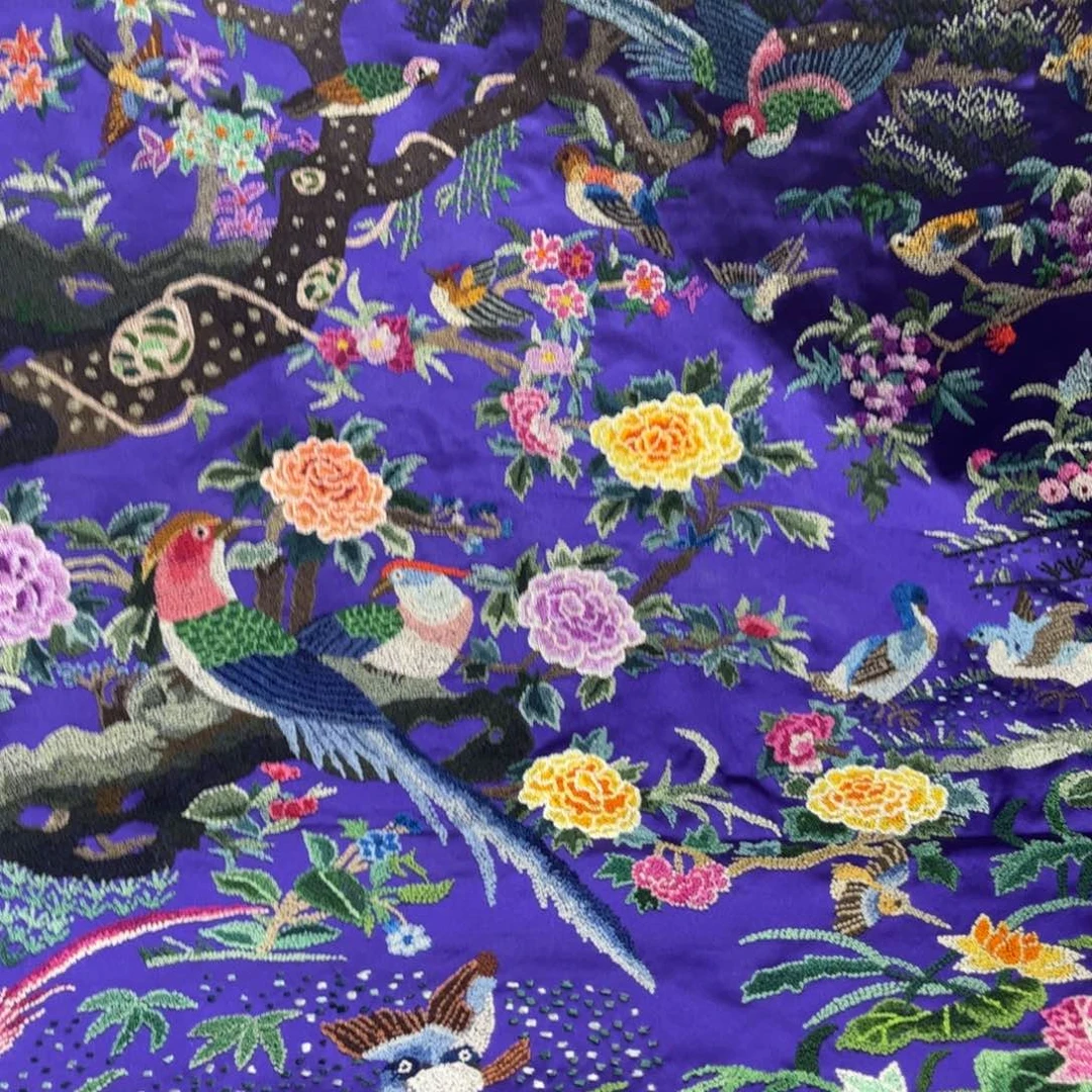 刺绣楷**德纯手工苏绣打籽绣