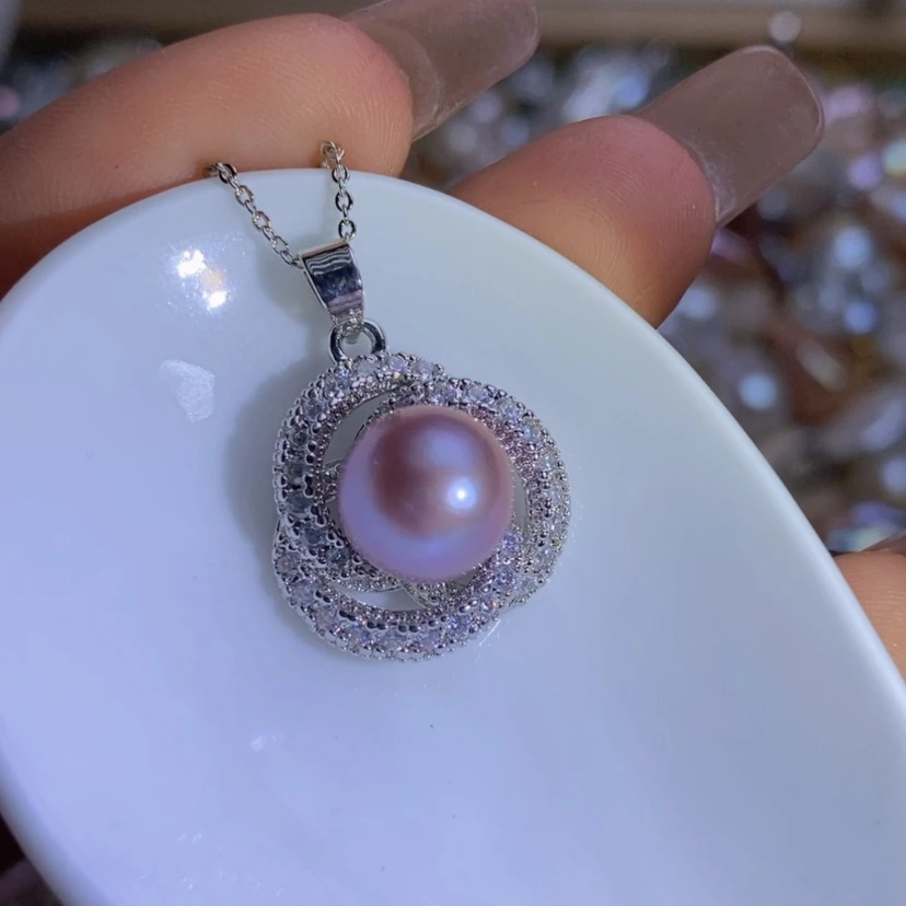 【闪购商品】合金淡水珍珠天然珍珠（微瑕）