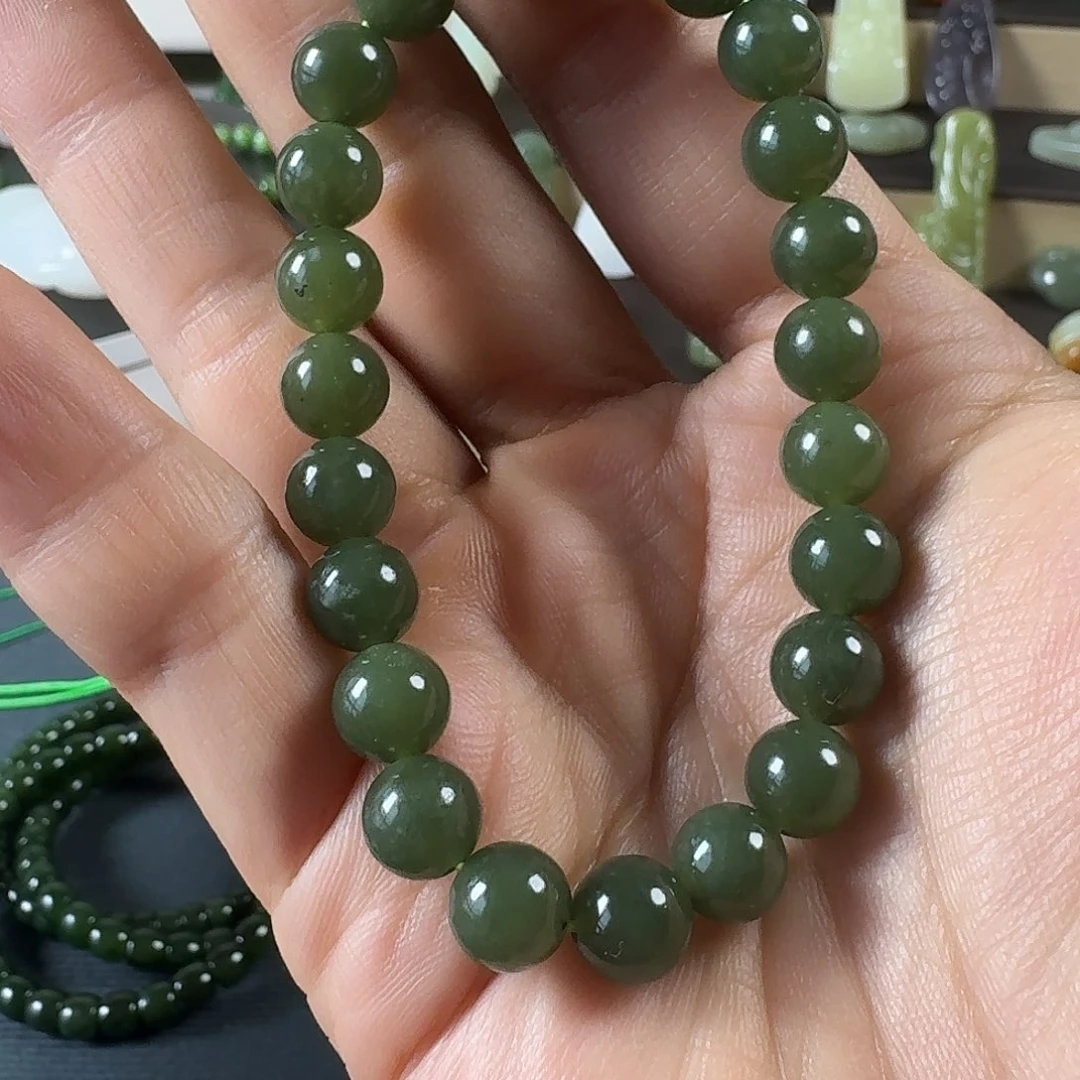 未镶嵌手串和田玉