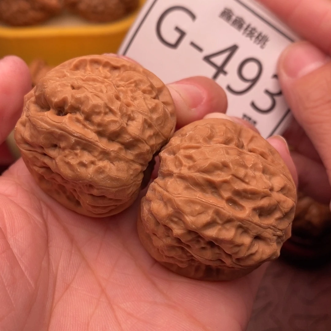 文玩核桃把件开背蛙39