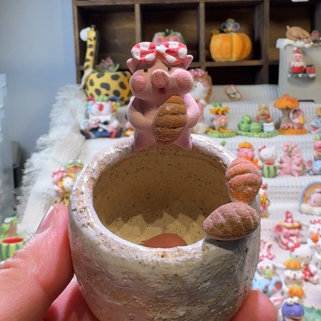 厂家直销手工花盆摆件