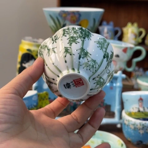 炉景德镇釉下手绘陶瓷