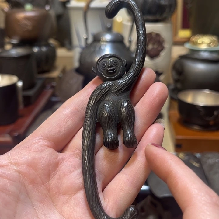 铜中古工艺品摆件