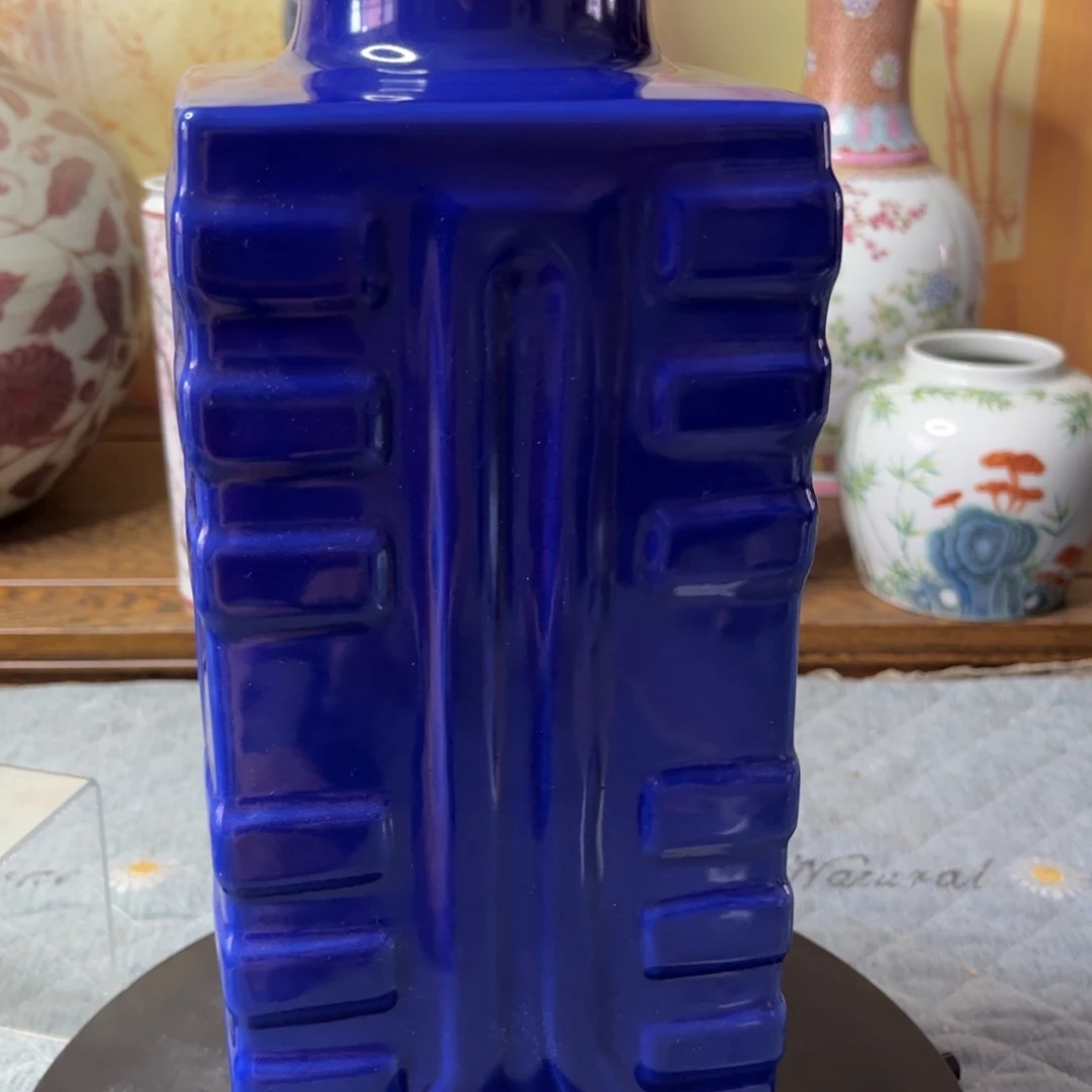 吉***兔摆件单色釉瓷瓶摆件装饰用品好好