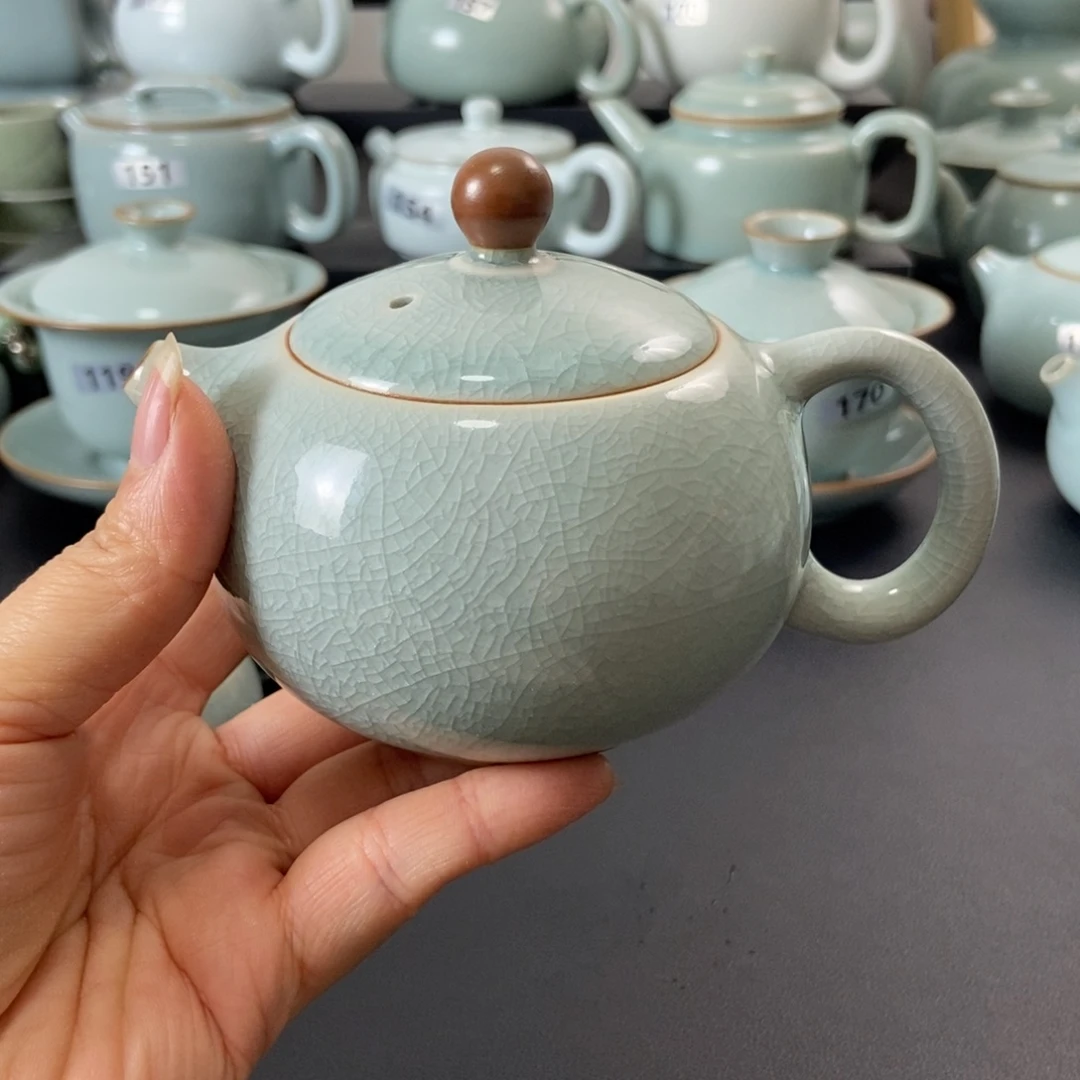 壶一级品冰花釉西施壶