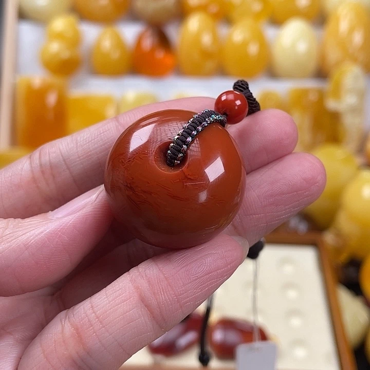 南红玛瑙未镶嵌颈饰南红