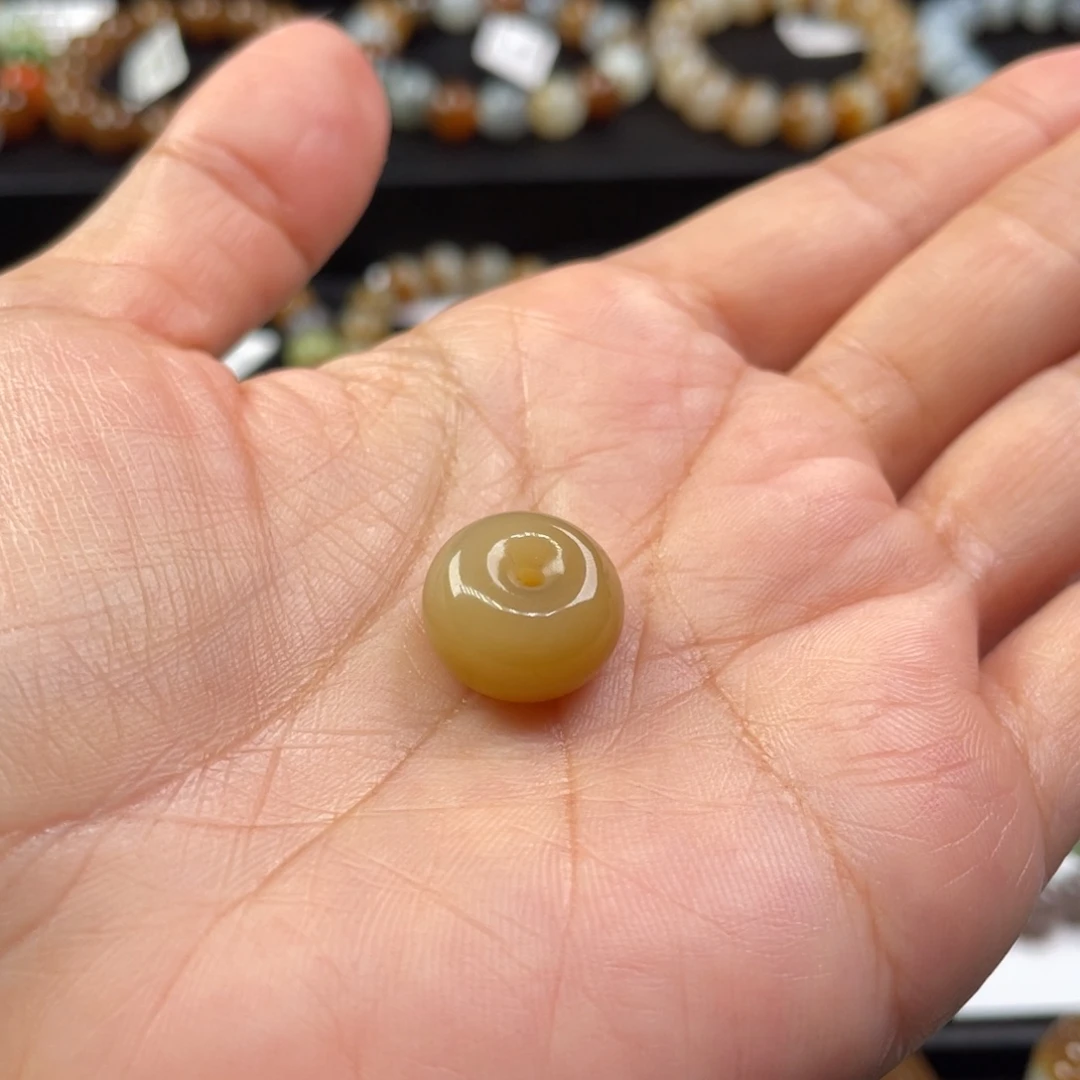 未镶嵌手链和田玉滑***子