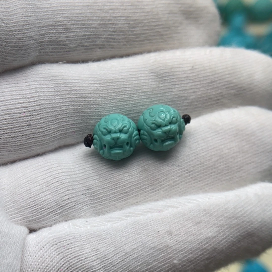 绿松石未镶嵌颈饰卡9