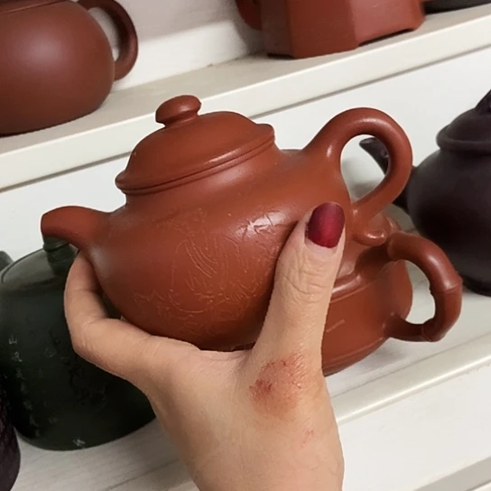 全手工制作宜兴紫砂壶