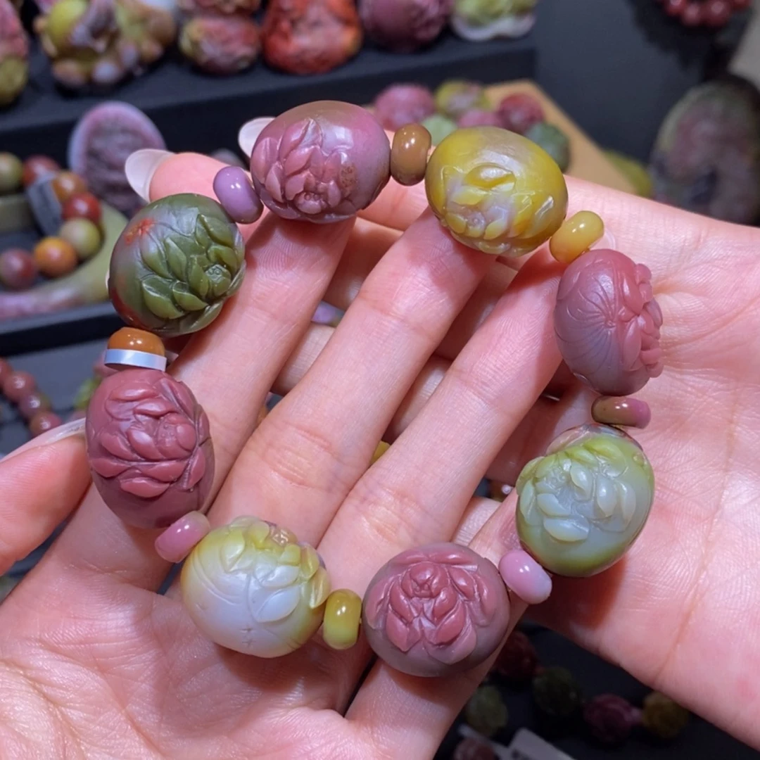 【闪购商品】玛瑙/玉髓手串未镶嵌盐源玛瑙