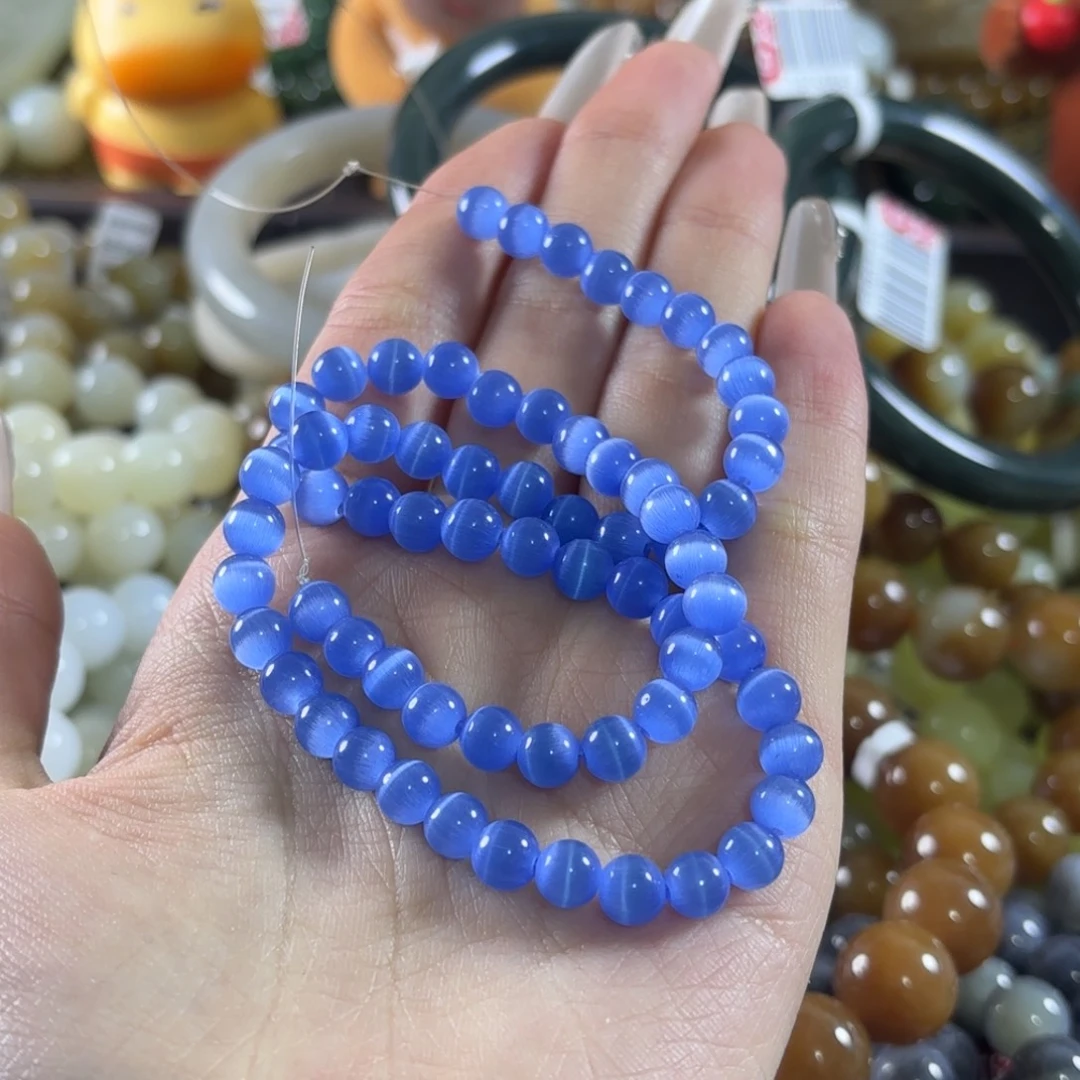 y****和田玉未镶嵌手链443