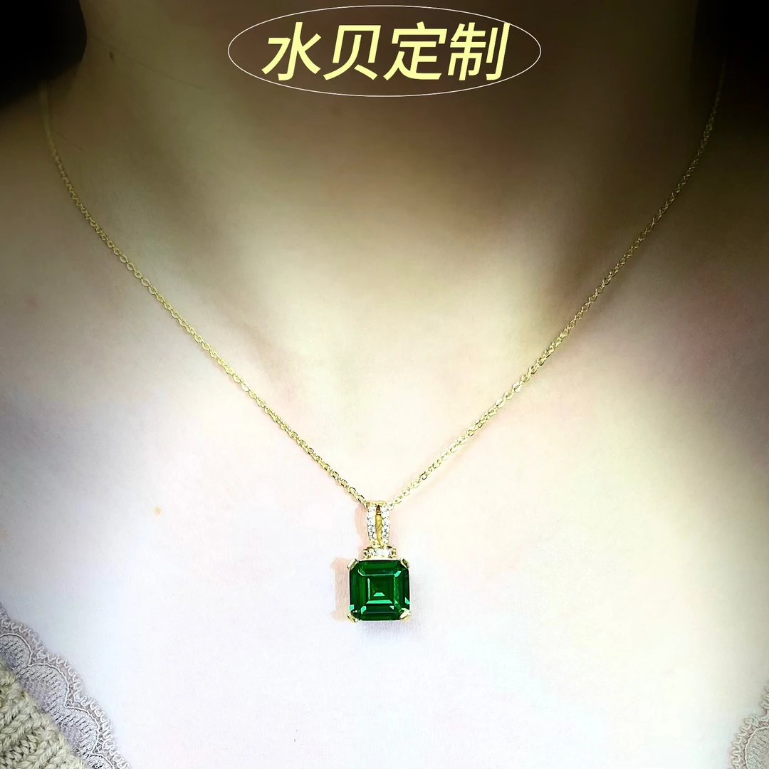 水贝金座k黄轻奢高订颈饰D0739