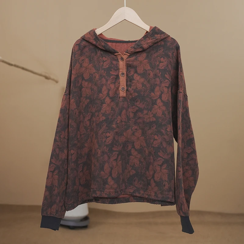 581向阳花春季新款连帽卫衣