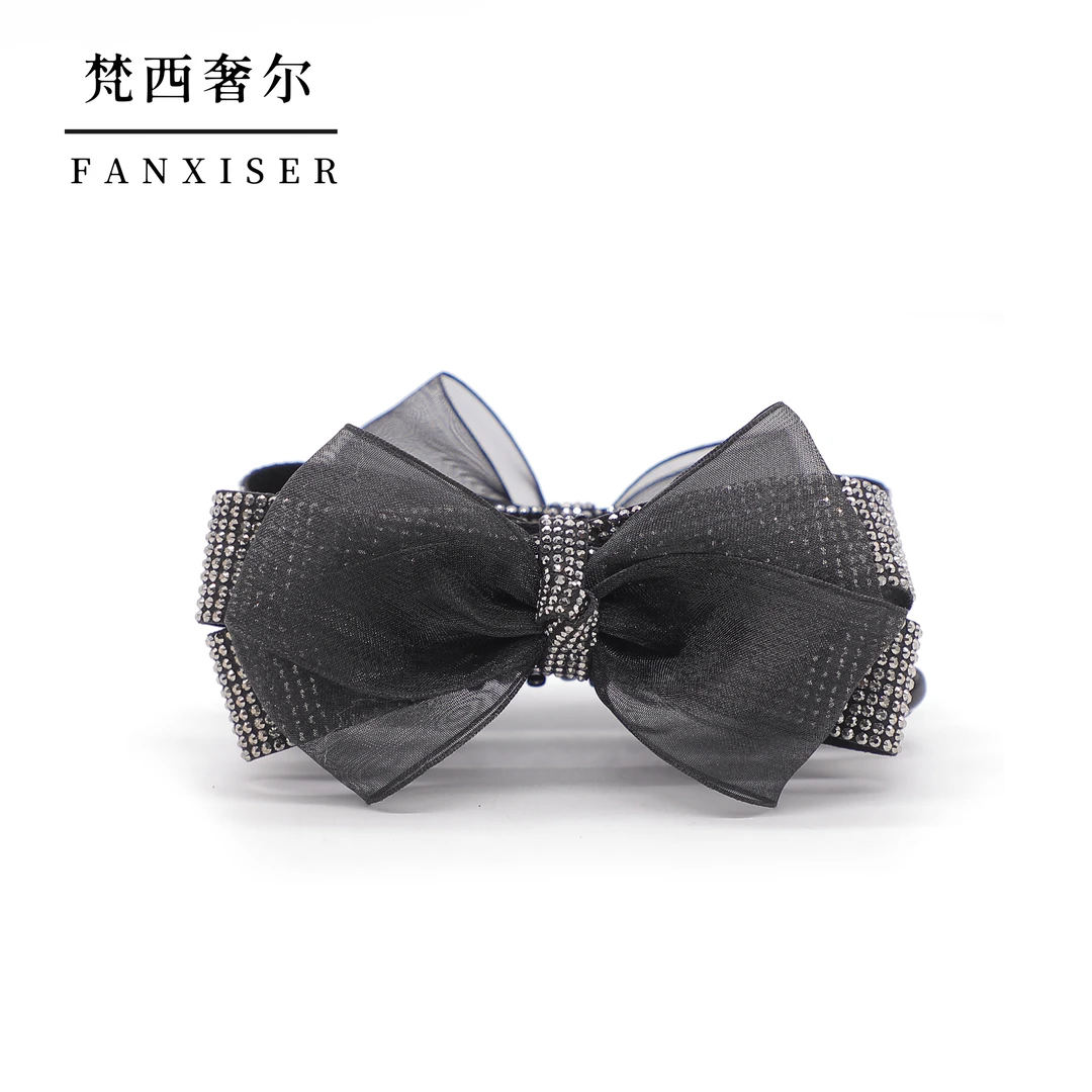 【莎梦】简约气质优雅11cm香蕉夹YM9433