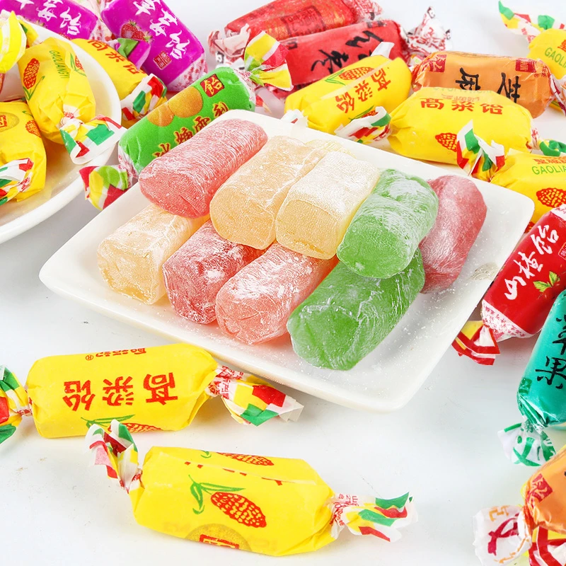 【抢年货】正宗山东特产高粱饴Q弹拉丝水果软糖多种口味糖果Q弹wl