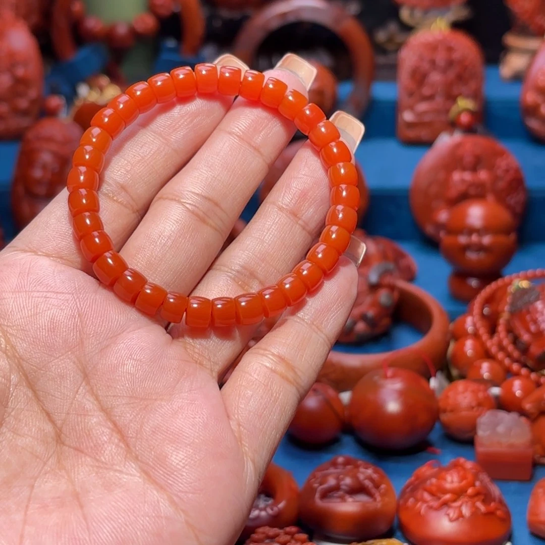 未镶嵌雕刻南红玛瑙