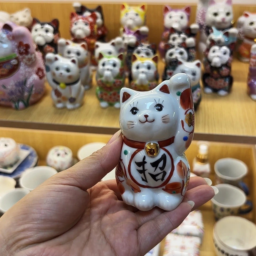 瓷虚空藏 猫咪。