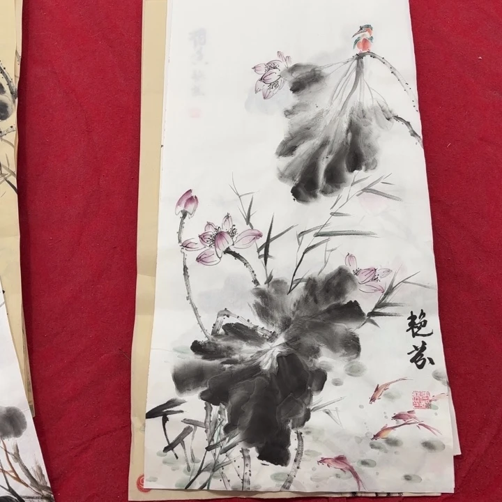 国画花鸟等图案和造型各