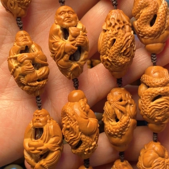 橄榄核手串/手链龙罗汉
