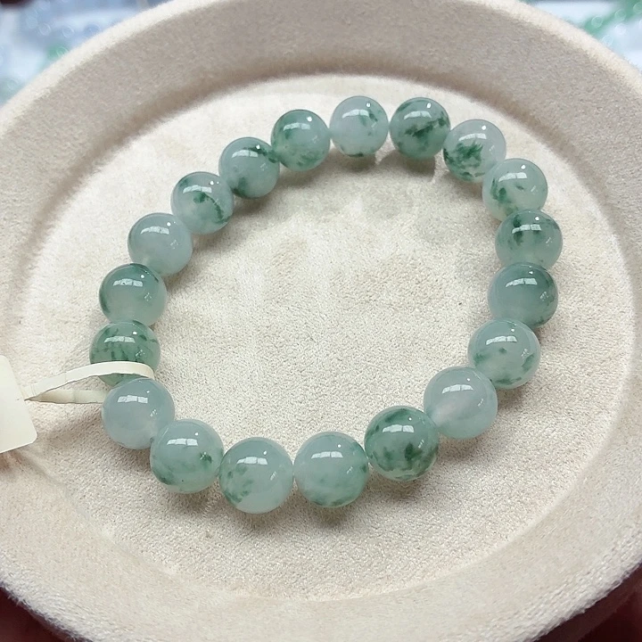 未镶嵌手链翡翠天然缅甸翡翠A货 卡9.9