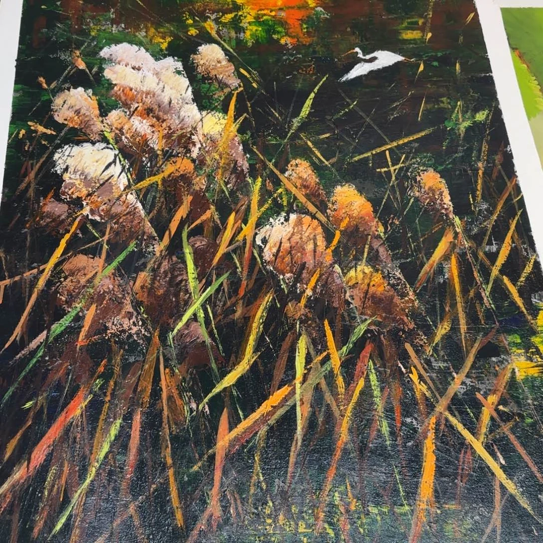 油画不知道为什么我的微博